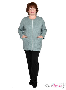 Жакет Модель №669 размеры 44-84 - Plusmoda фото 4