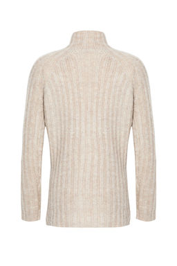 Antrasit Yumusak Dokulu Orgu Detayl? Dik Yaka Dikissiz Triko Kazak TWOAW25KZ00049 - Trendyolmilla фото 14