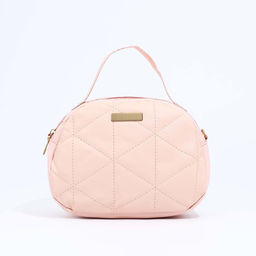 Сумка кросс-боди на молнии, цвет розовый