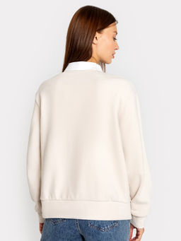 Джемпер женский светло-бежевый св.бежевый 122888 - Mark formelle фото 3