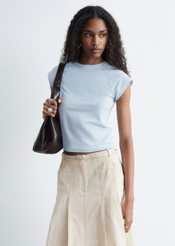 Camiseta de punto ajustada - H&m фото 4