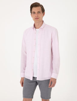 Nar _i_e_i Slim Fit Uzun Kollu G_mlek - Pierre cardin фото 3