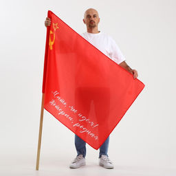 Флаг Мать,мы идем! - Simaland фото 2