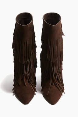 Botas de ante con flecos - H&m фото 3