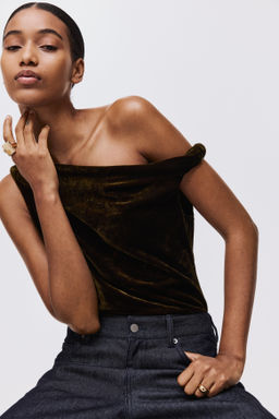 Top de un hombro - H&m фото 7
