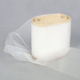 Лента капроновая 80 мм Gamma С 3651 для бантов 25 м