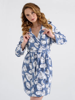 Халат Игрушки  80% хлопок