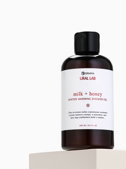 Гель для душа, аромат молоко и мёд, 300 мл, URAL LAB