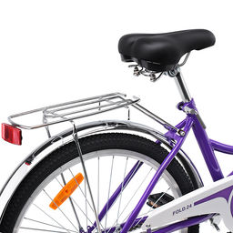 Велосипед 24" Rocket City Fold 24, цвет фиолетовый, размер 16"