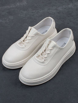 03-YE287-6 BEIGE Полуботинки женские (натуральная кожа)