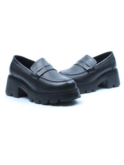 03-5938 BLACK Лоферы женские (натуральная кожа) - Фабричный китай фото 13