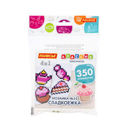 Конструктор Классик Мозаика №15 (сладкоежка) (350 элементов) (в пакете) - Полесье фото 8