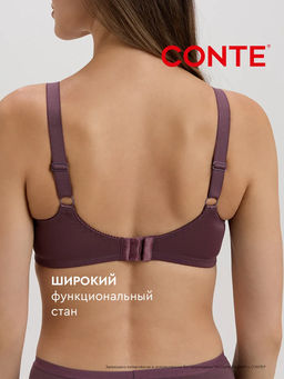 CONTE Бюстгальтер SUPREMA RB7018 черный - Conte elegant фото 33