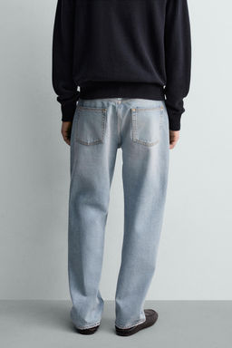 JEANS STRAIGHT FIT LIMITED EDITION / Azul claro - Zara фото 3