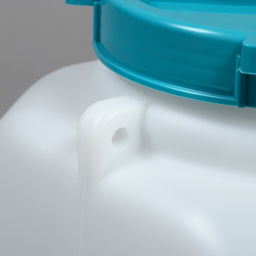 Бочка пищевая, 20 л, горловина 21.5 см, пластиковая, с крышкой