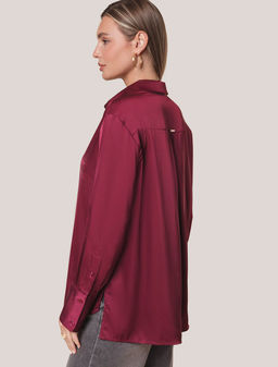 D29.275 Блузка женская винный