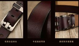Ремень BL-L-100-Brown-120 - Ferro фото 2