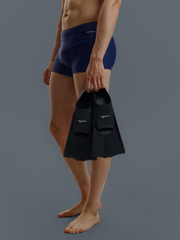 Ласты для плавания ONLYTOP, р. 33-35, цвет чёрный