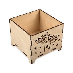 Заготовка для декорирования Mr. Carving ВД-1087 Салфетница Одуванчики фанера 14 х 14 х 0.4 см