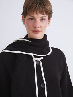 Atk?l? Oversize Kad?n Triko H?rka