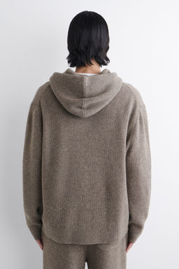 SUDADERA DE PUNTO DE MERINO Y YAK CON CREMALLERA - H&m фото 4