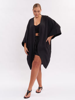 Кардиган из муслина KA01401BLK01 - Артесса фото 12