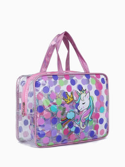 Набор косметичек для бассейна 2 в 1, с принтом, разноцветный