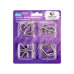 DELFBRICK DLM-54 Набор металлических головоломок 02_Бета 8 элемент