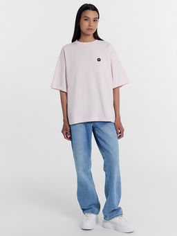 Футболка женская в светло-розовом цвете - Mark formelle фото 3