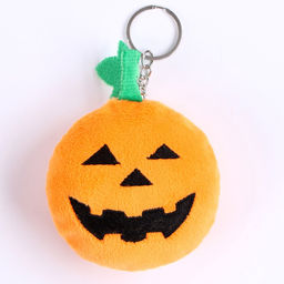 Цена за 2 шт. Брелок детский «Тыква», 7 см, цвет МИКС