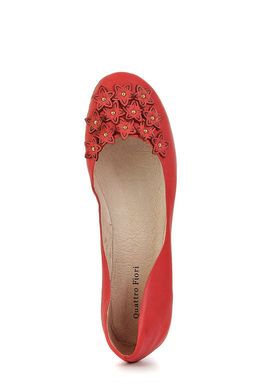 Балетки QUATTRO FIORI (810101-8859V29(Y35)/RED)  фото 3