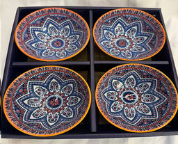 Салатник 6 штук 11,5х6 см / WY-17 /уп 20/ цветная коробка