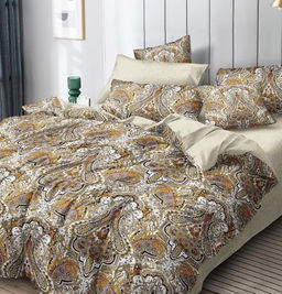 Постельное белье поплин эксклюзив на молнии - Вера 2 сп. с Евро простыней (на молнии с нав.70х70)