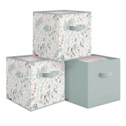 VAL BT-BOX-KSK Короба стеллажные, без крышки, 31*31*31 см, набор 3 шт., BOTANIC, шт