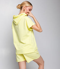 Спортивный костюм #КТ3885, светло-жёлтый - Dommod фото 3