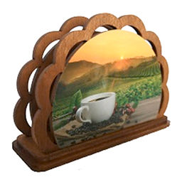 Цена за 2 шт. Салфетница "Кофе 2" Б-18