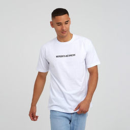 Футболка мужская KAFTAN «Молодость», размер 50, белая