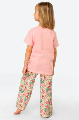 Хлопковая пижама для девочки Happy Fox  фото 4