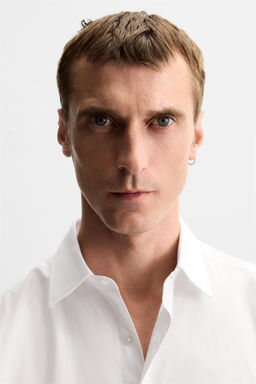 TEXTURED REGULAR FIT SHIRT - Zara фото 5