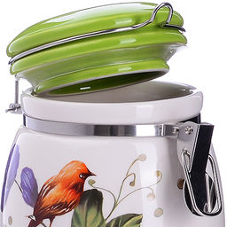 26606 Банка для сыпучих 930 мл Птичка дол/металл LR (х24) - Mayer&boch фото 3