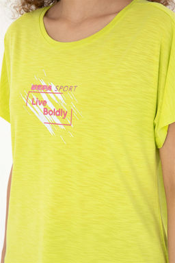 U. S. Polo Assn / Женская фисташково-зеленая футболка - U.s. polo assn фото 7