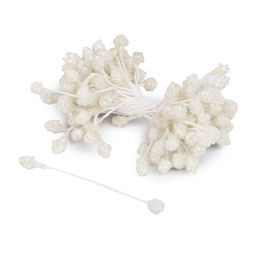 Blumentag Тычинки для искусственных цветов TIC/MBF-3 10 х 85 шт белый/white фото 4