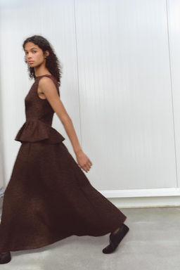 JACQUARD MID-LENGTH SKIRT - Zara фото 3