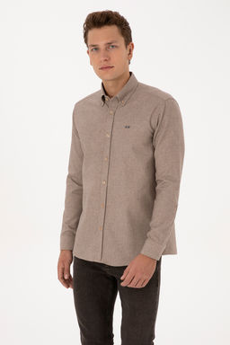 Erkek Camel Uzun Kollu G_mlek - U.s. polo assn фото 10