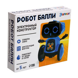 Электронный конструктор Робот Балли, работает от воды и соли - Эврики фото 8