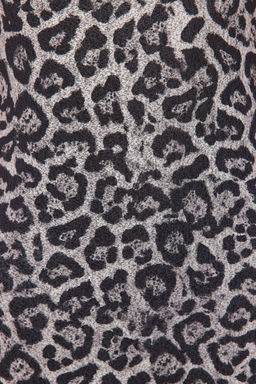 TRENDYOLMILLA Antrasit Dokulu Dik Yaka S?f?r Kol Esnek Orme Midi Kalem Elbise TWOSS24EL00678  фото 10