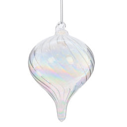 Украшение новогоднее "Капля", L7 W7 H11 см