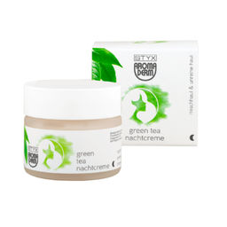 Ночной крем для комбинированной и поврежденной кожи ЗЕЛЕНЫЙ ЧАЙ STYX, 50 мл