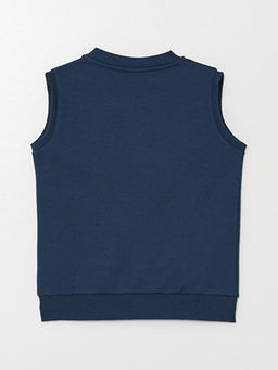 Bisiklet Yaka Erkek Bebek Yelek - Waikiki фото 2