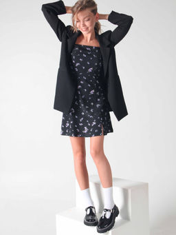 Туфли полуботинки 1004.5151 bl. Черный